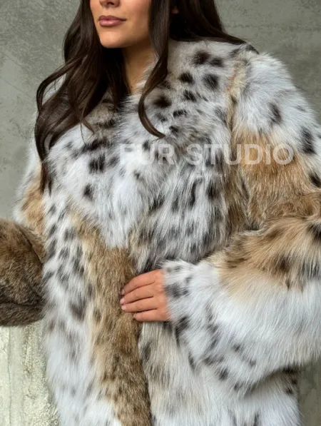 Шуба из рыси - фото 2