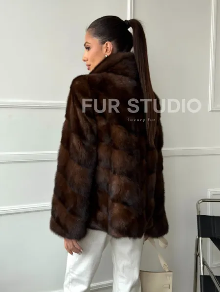 Автоледи - шуба из соболиной норки - фото 11