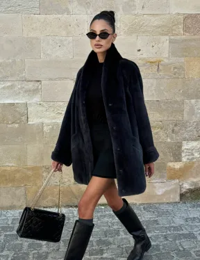 Шуба (жакет) из меха норки KOPENGAGEN FUR - фото 0