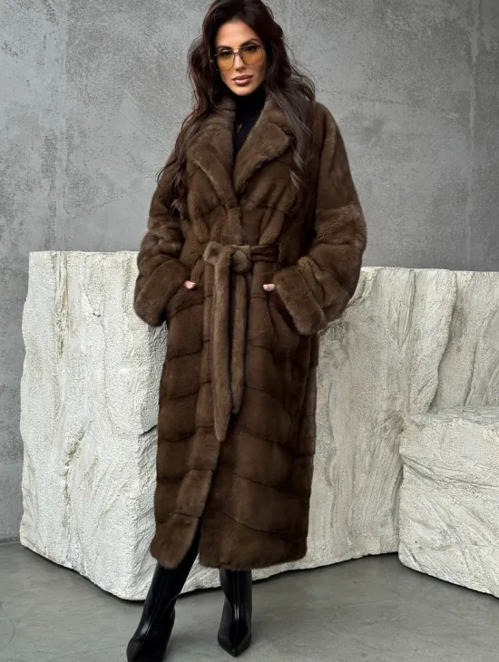 Норковая шуба 2026 - фото 5