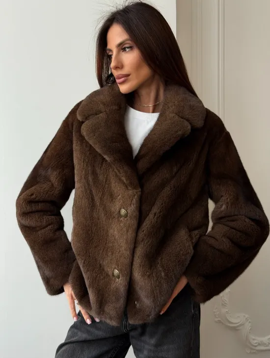 Норковый пиджак - фото 6