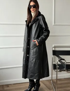 Дубленка из натуральной овчины астраган - фото 7