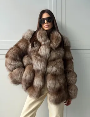 Полушубок из финской лисы - фото 16
